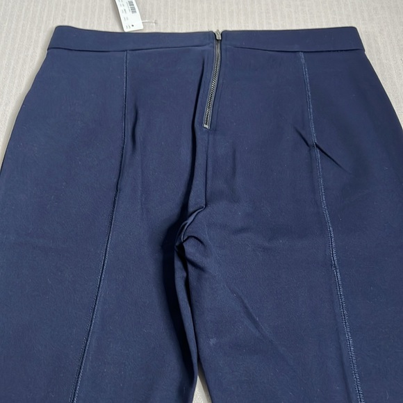J.Crew Black Label Pixie Ponte Stretch Pants Size L NWT Navy Blue - Picture 9 of 12